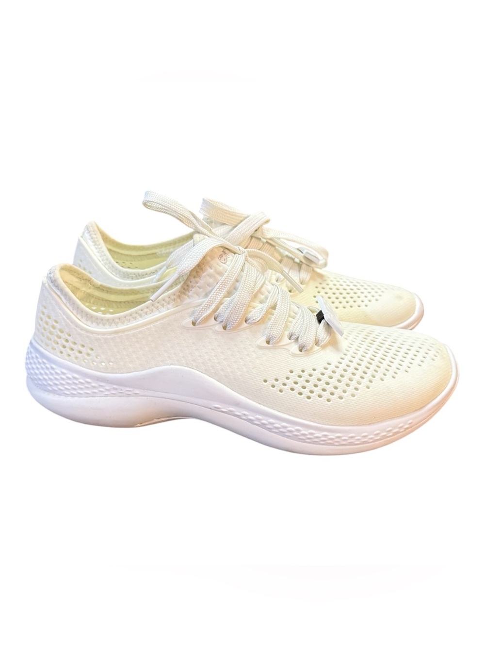 Crocs LiteRide 360 Pacer Sneakers – Off-White/Stucco Women’s Size 7
